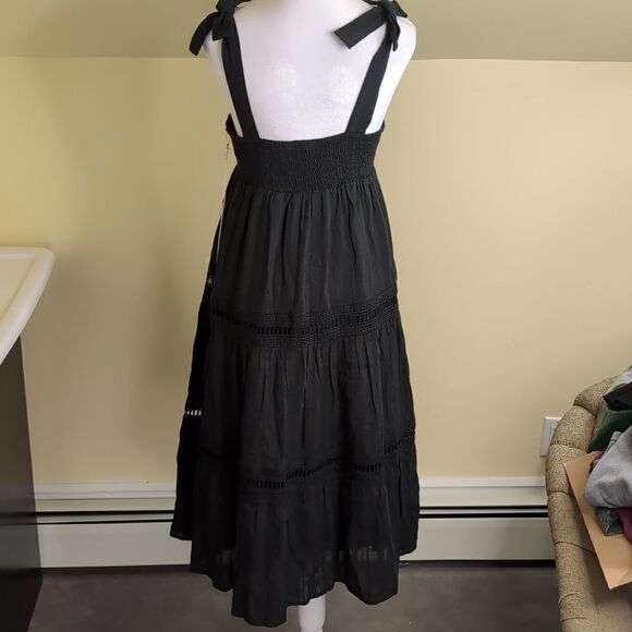 Carve Designs Small Keira Dress in Black, NEW - Picture 12 of 16